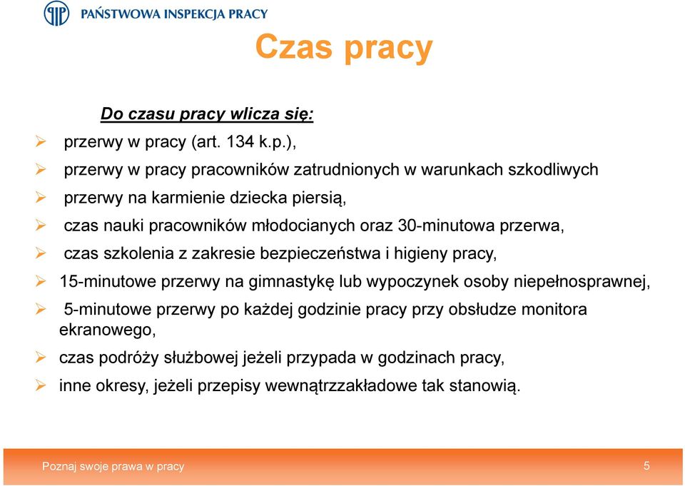 acy wlicza się: pr