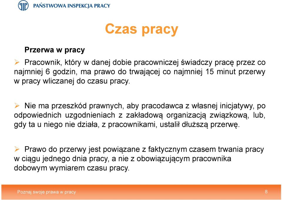 Nie ma przeszkód prawnych, aby pracodawca z własnej inicjatywy, po odpowiednich uzgodnieniach z zakładową organizacją związkową, lub, gdy ta u