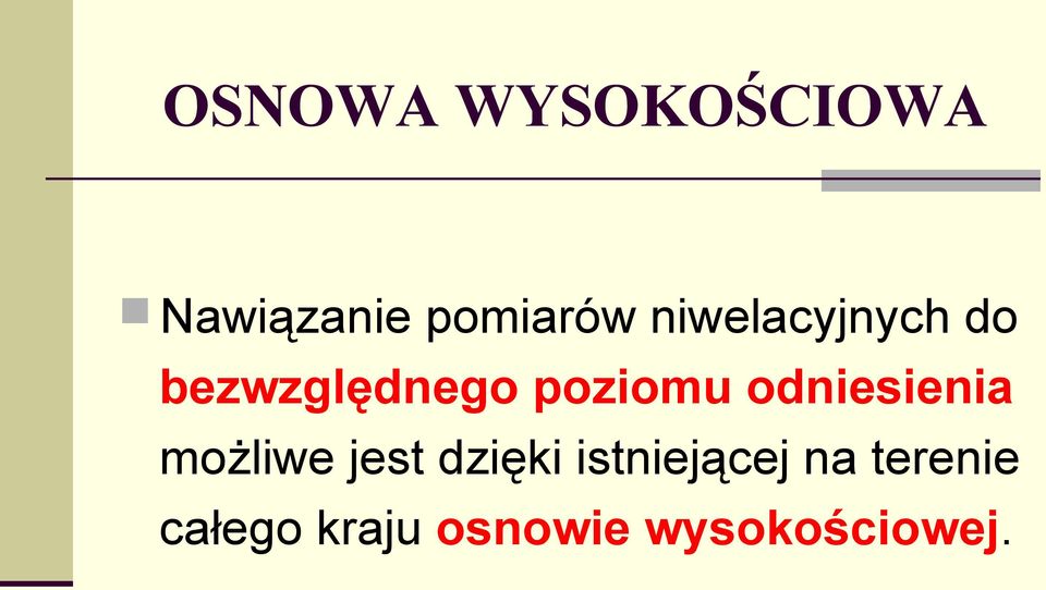 odniesienia możliwe jest dzięki