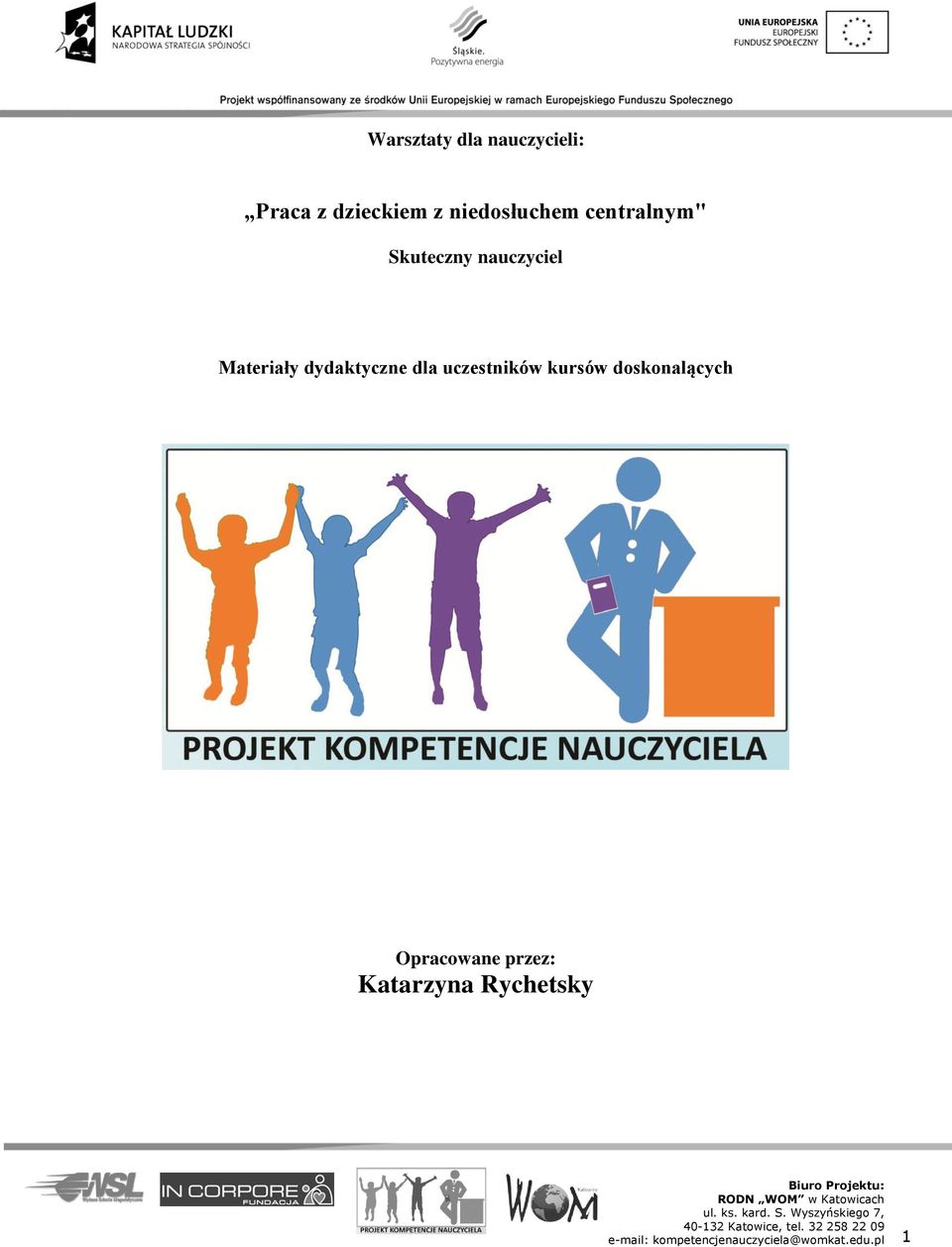 Materiały dydaktyczne dla uczestników kursów