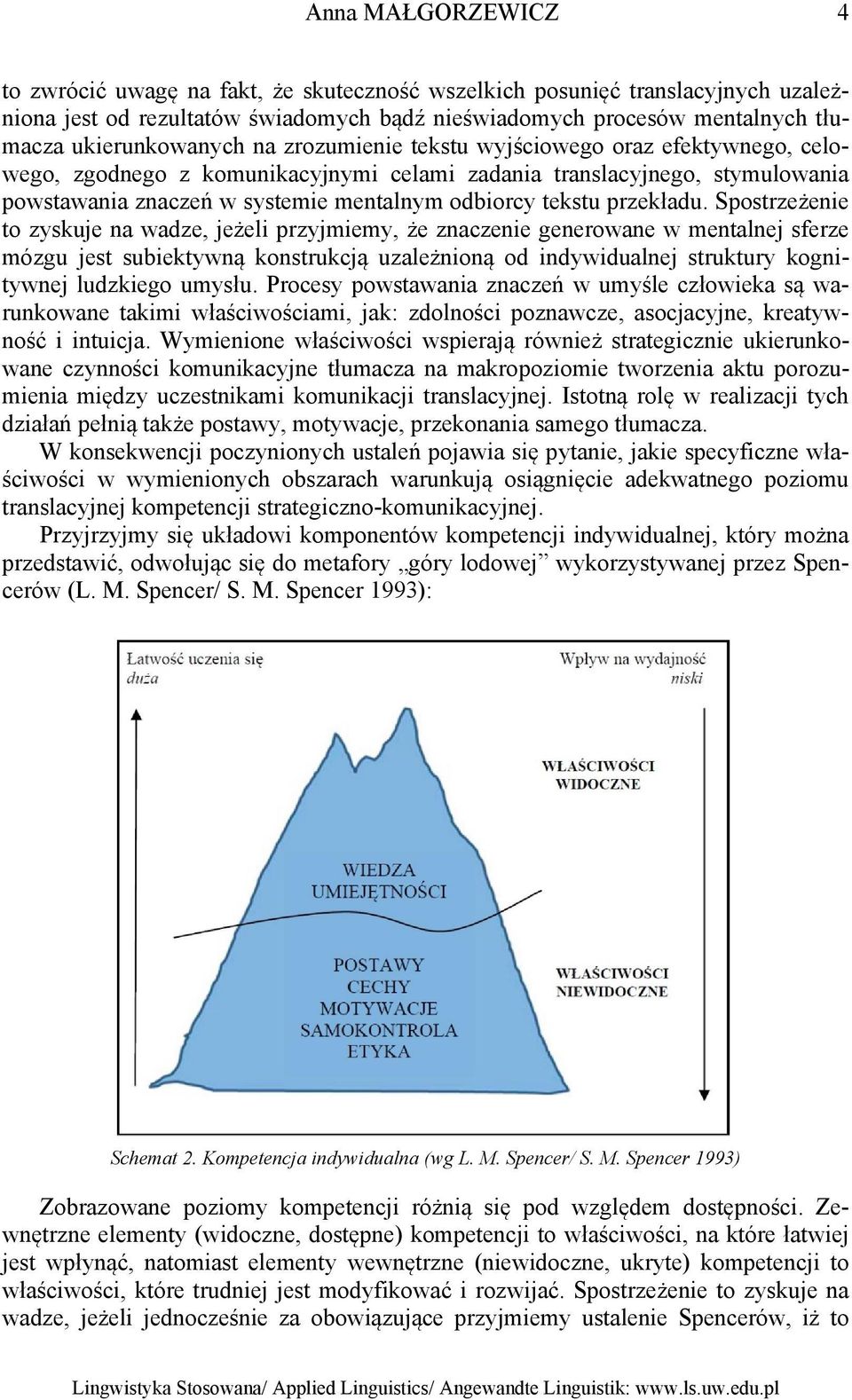 tekstu przekładu.