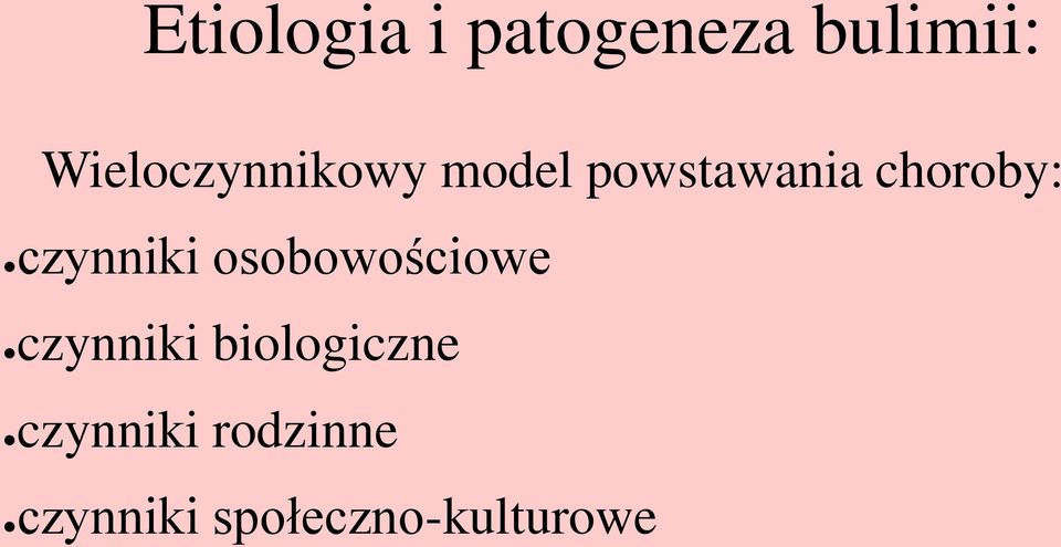 choroby: czynniki osobowościowe czynniki