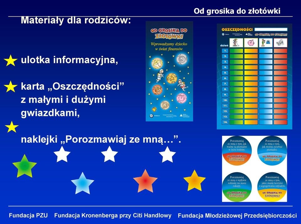 karta Oszczędności z małymi i dużymi