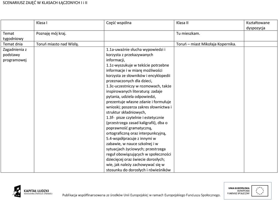 1c-wyszukuje w tekście potrzebne informacje i w miarę możliwości korzysta ze słowników i encyklopedii przeznaczonych dla dzieci, 1.