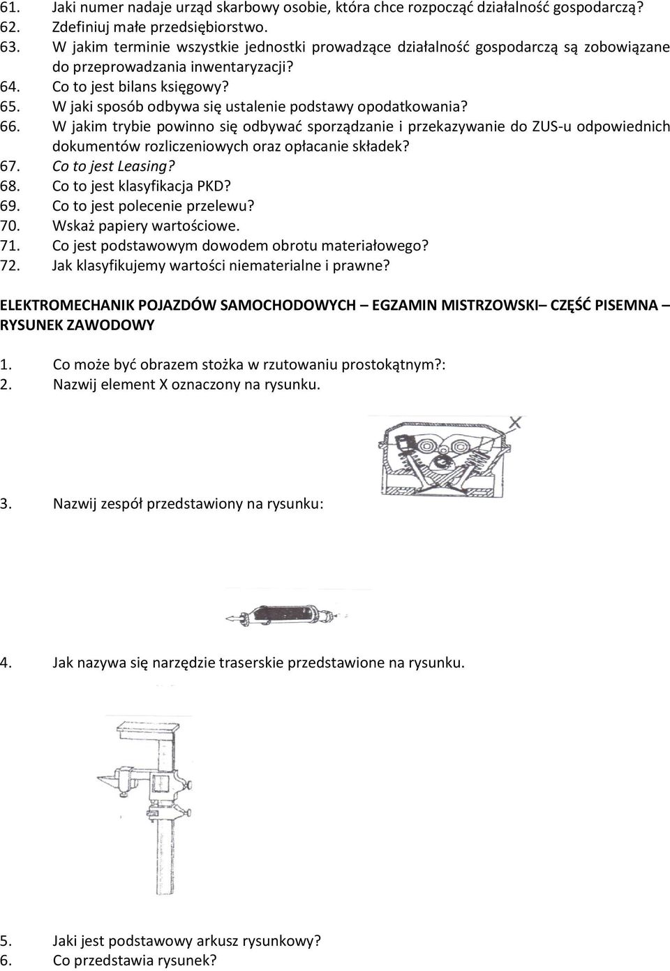 W jaki sposób odbywa się ustalenie podstawy opodatkowania? 66. W jakim trybie powinno się odbywać sporządzanie i przekazywanie do ZUS-u odpowiednich dokumentów rozliczeniowych oraz opłacanie składek?
