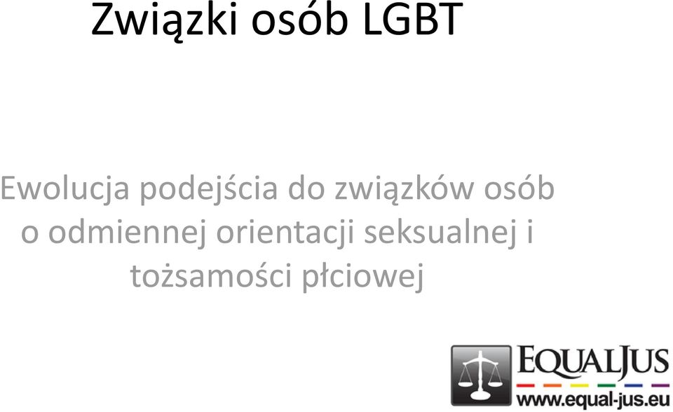 o odmiennej orientacji