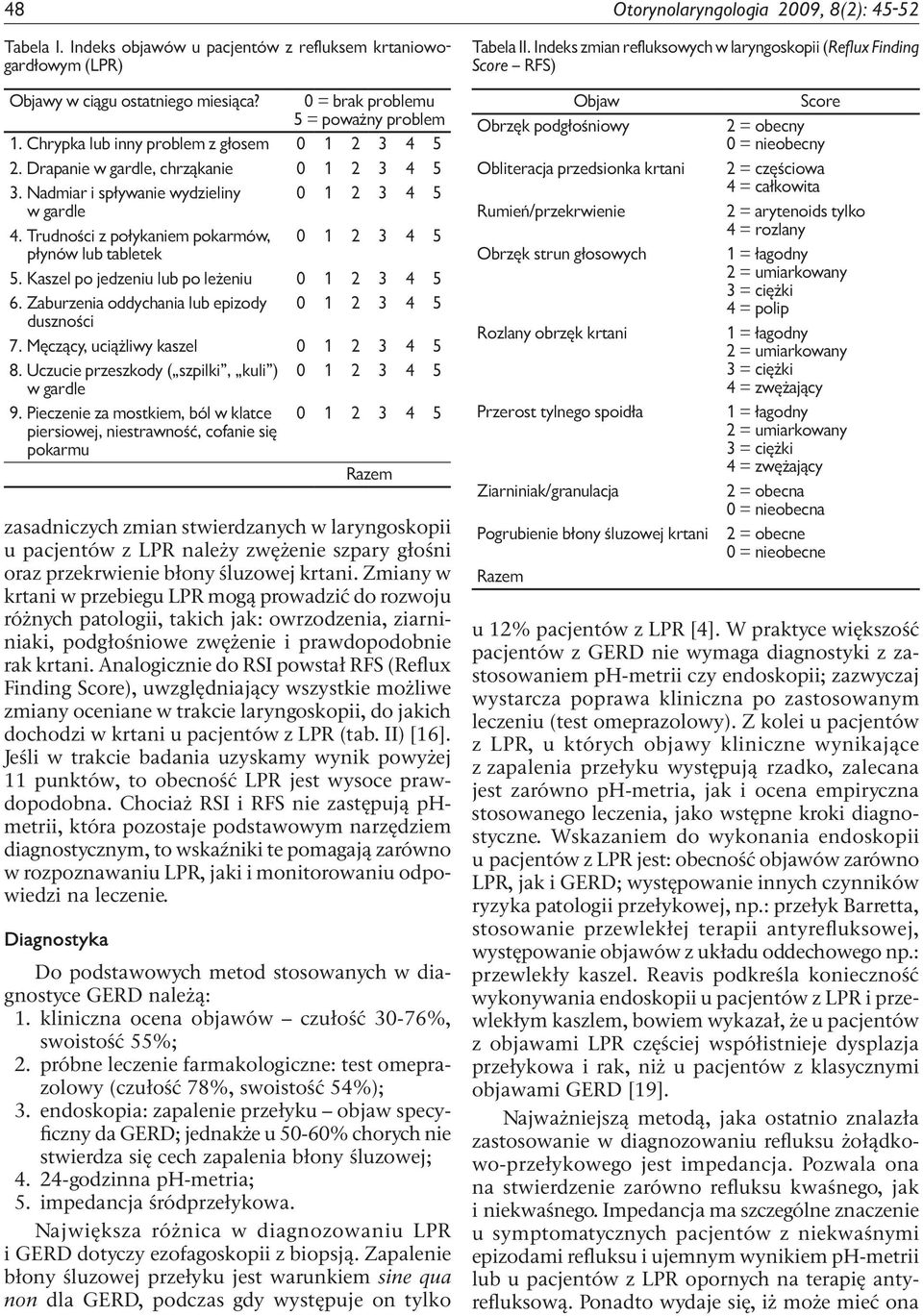 Trudności z połykaniem pokarmów, 0 1 2 3 4 5 płynów lub tabletek 5. Kaszel po jedzeniu lub po leżeniu 0 1 2 3 4 5 6. Zaburzenia oddychania lub epizody 0 1 2 3 4 5 duszności 7.