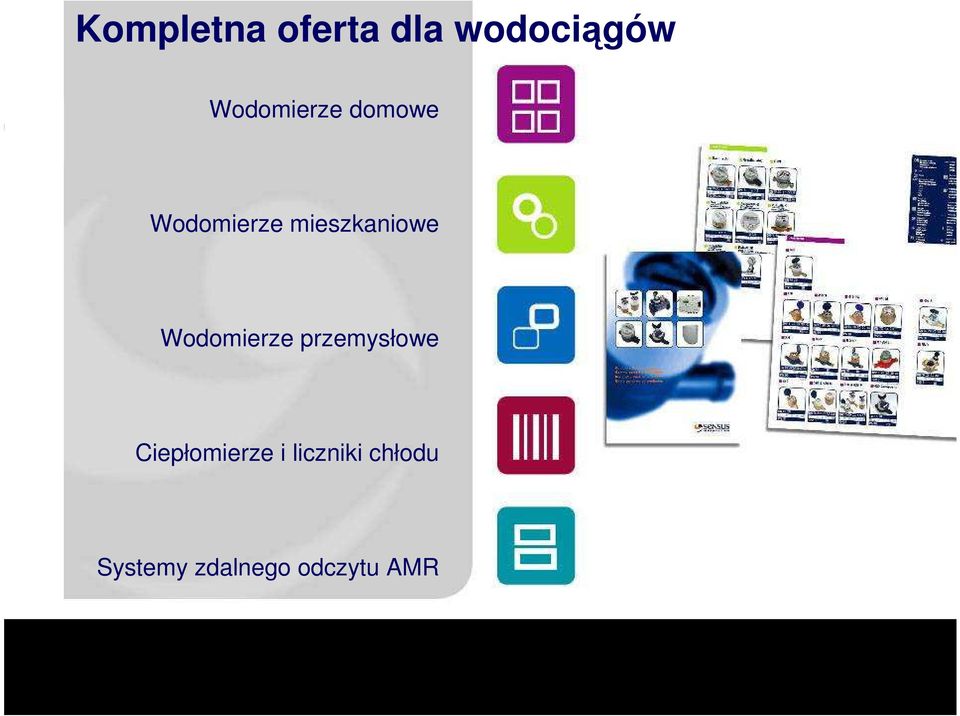 mieszkaniowe Wodomierze przemysłowe