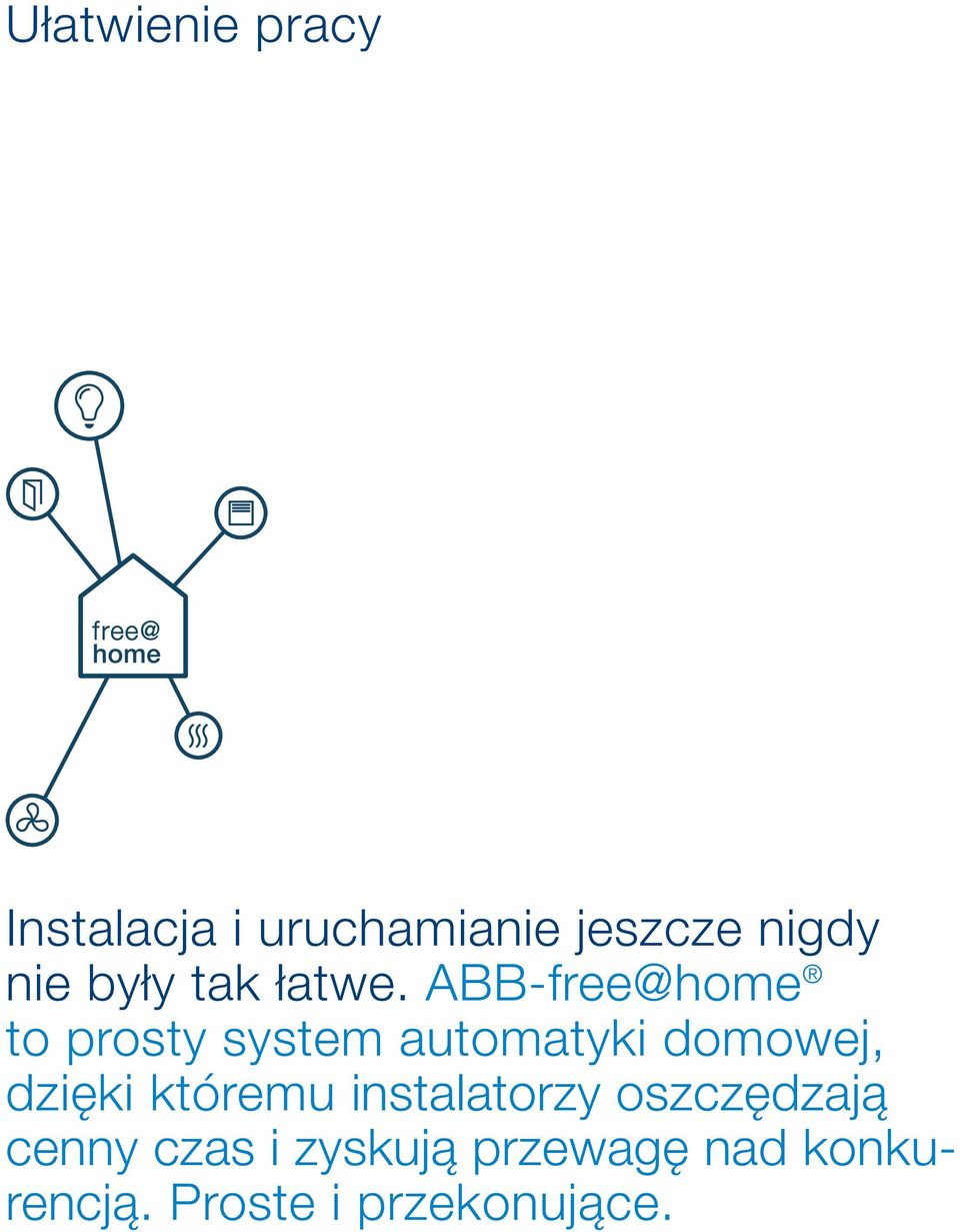 ABB-free@home to prosty system automatyki domowej, dzięki