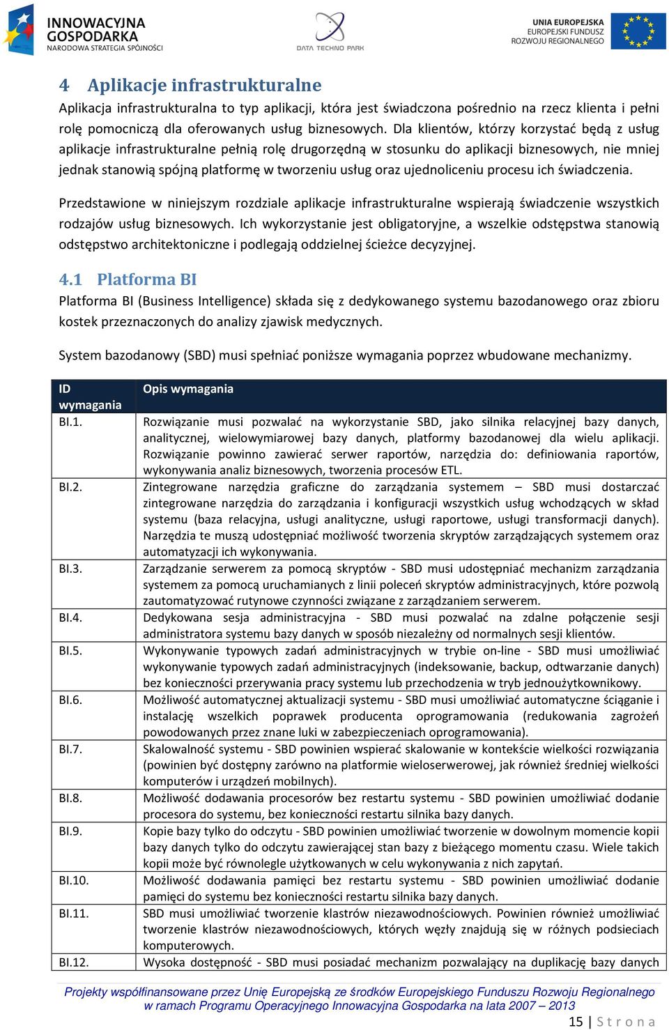 ujednoliceniu procesu ich świadczenia. Przedstawione w niniejszym rozdziale aplikacje infrastrukturalne wspierają świadczenie wszystkich rodzajów usług biznesowych.