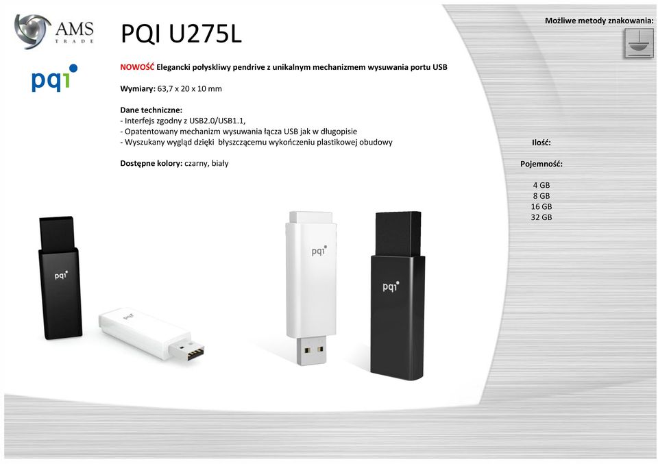 mechanizm wysuwania łącza USB jak w długopisie - Wyszukany wygląd
