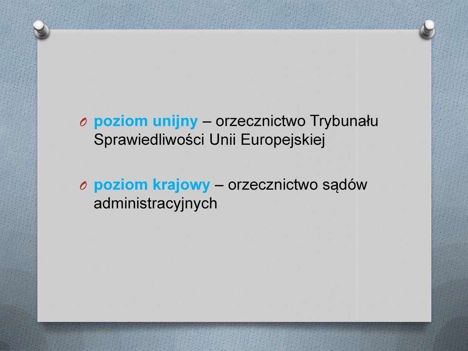 Europejskiej O poziom krajowy