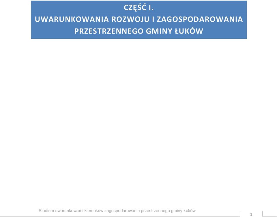 ROZWOJU I