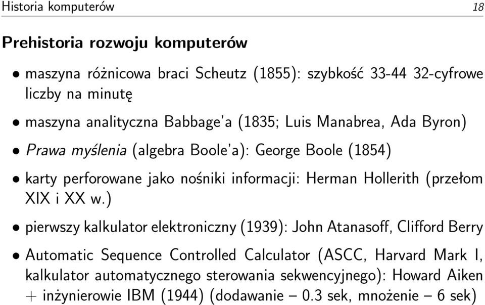 informacji: Herman Hollerith (przełom XIX i XX w.