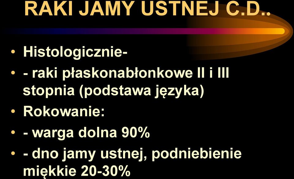 II i III stopnia (podstawa języka)