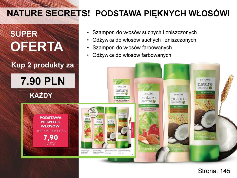 zniszczonych Odżywka do włosów suchych i zniszczonych