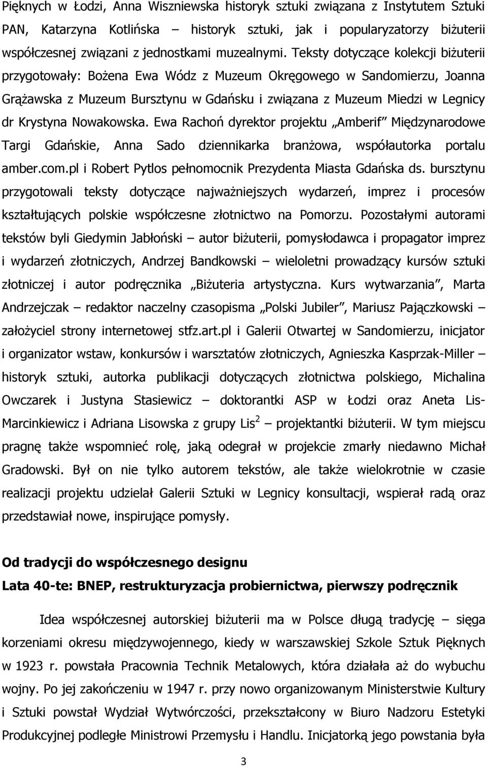 Polska biżuteria artystyczna po 1945 r. - PDF Darmowe pobieranie