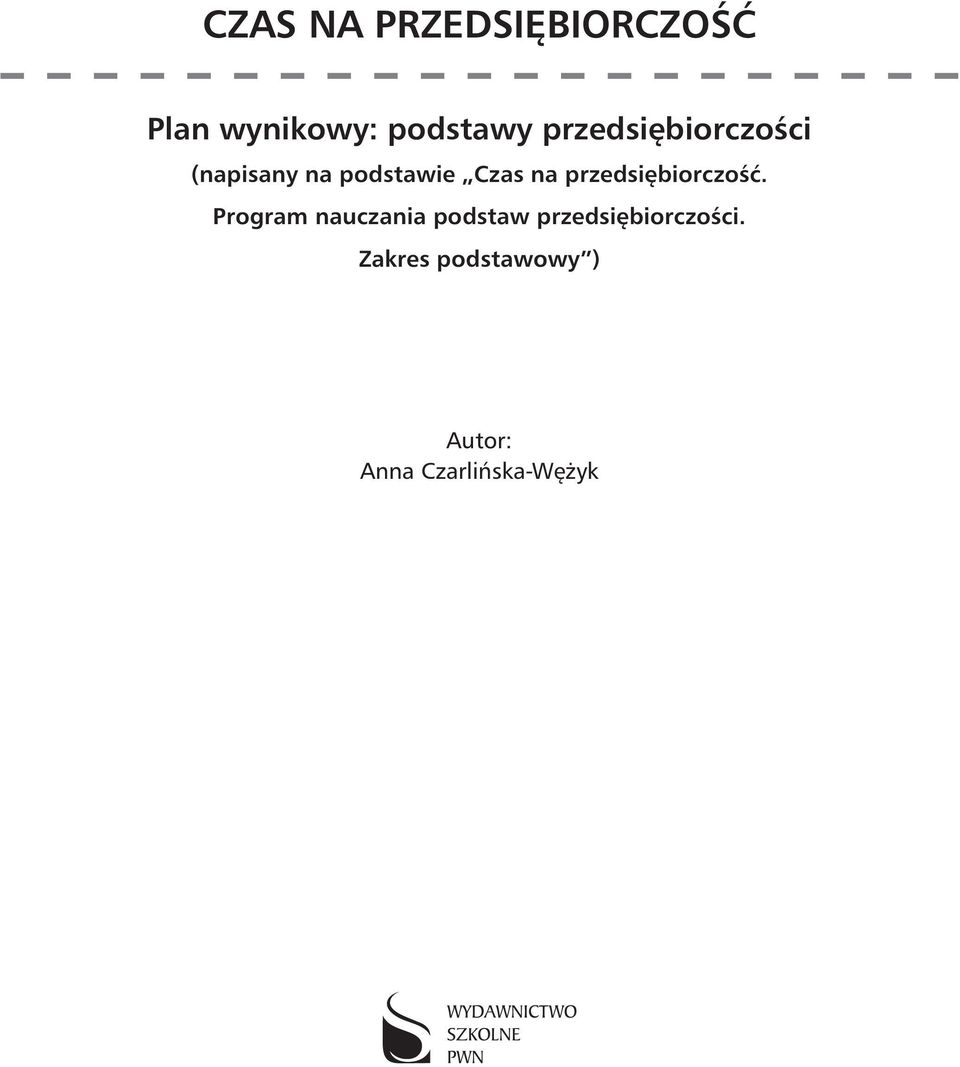 przedsiębiorczość.