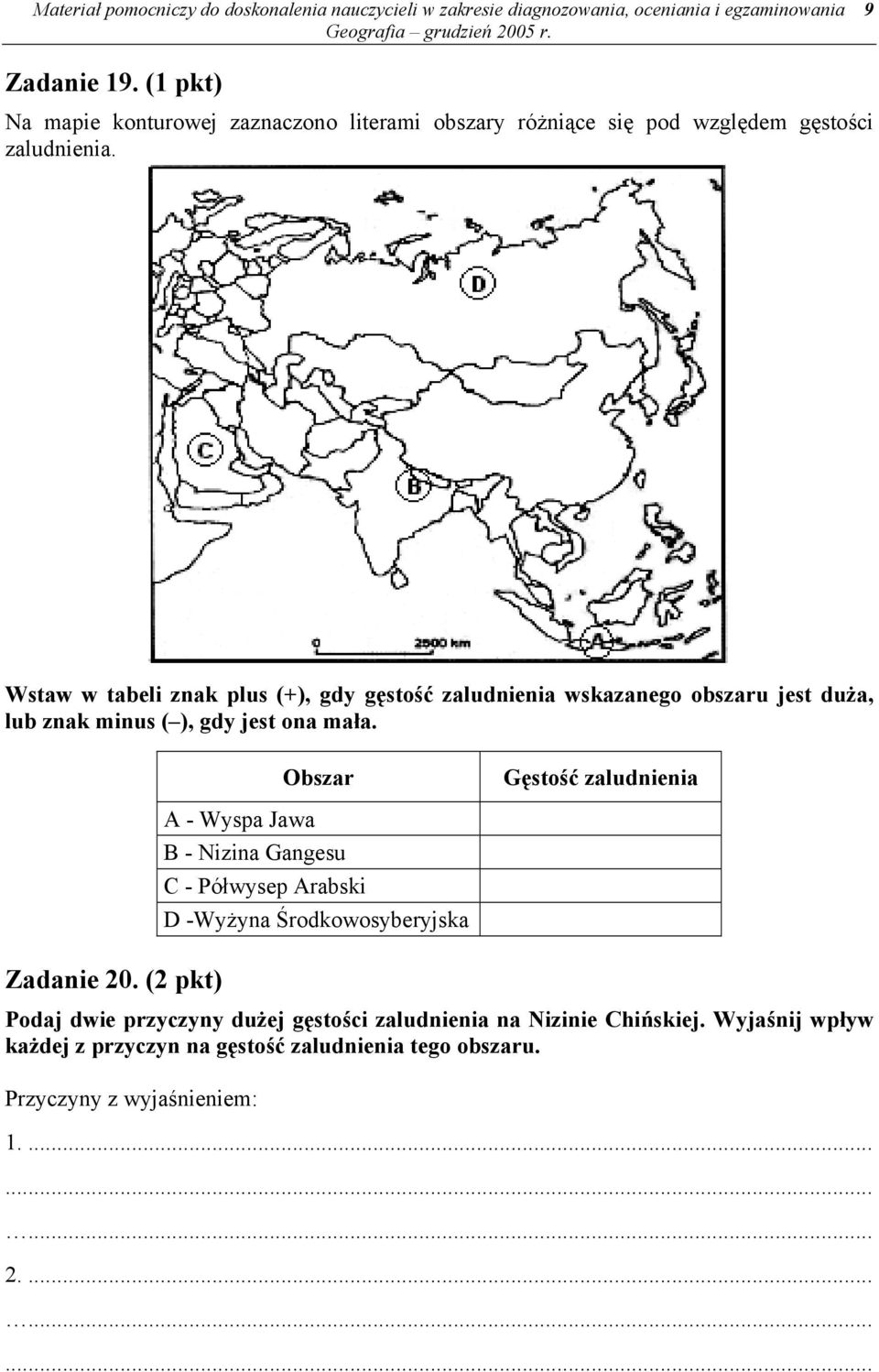 Podaj Dwie Przyczyny Małej Gęstości Zaludnienia W Zachodniej Części Chin MATERIAŁ DIAGNOSTYCZNY Z GEOGRAFII - PDF Free Download