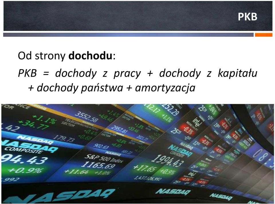 dochody z kapitału +