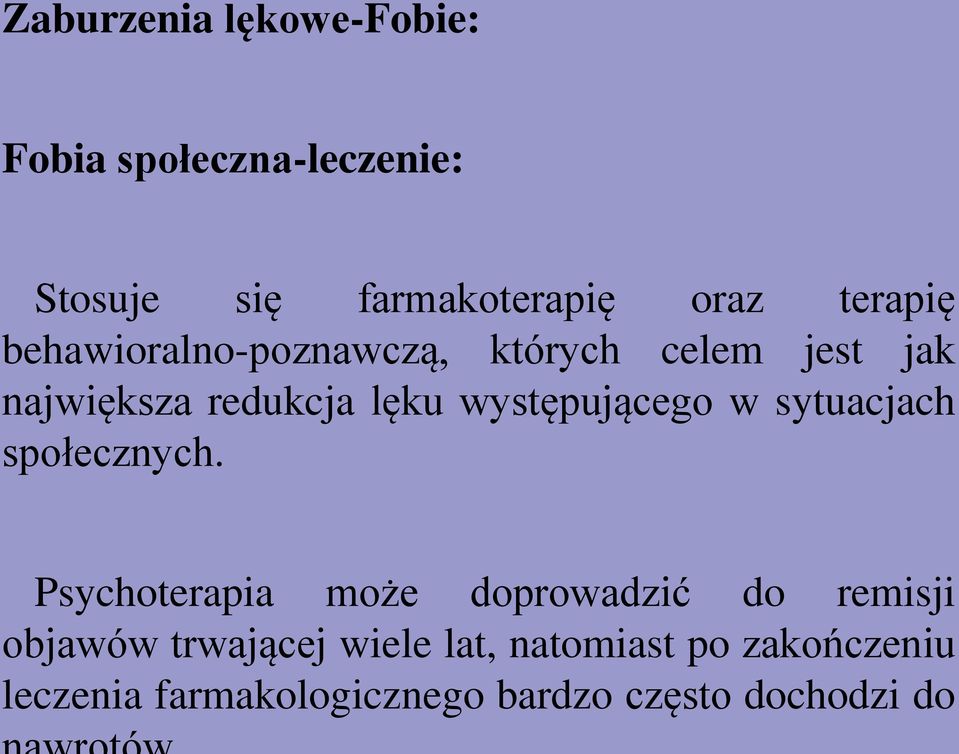 występującego w sytuacjach społecznych.