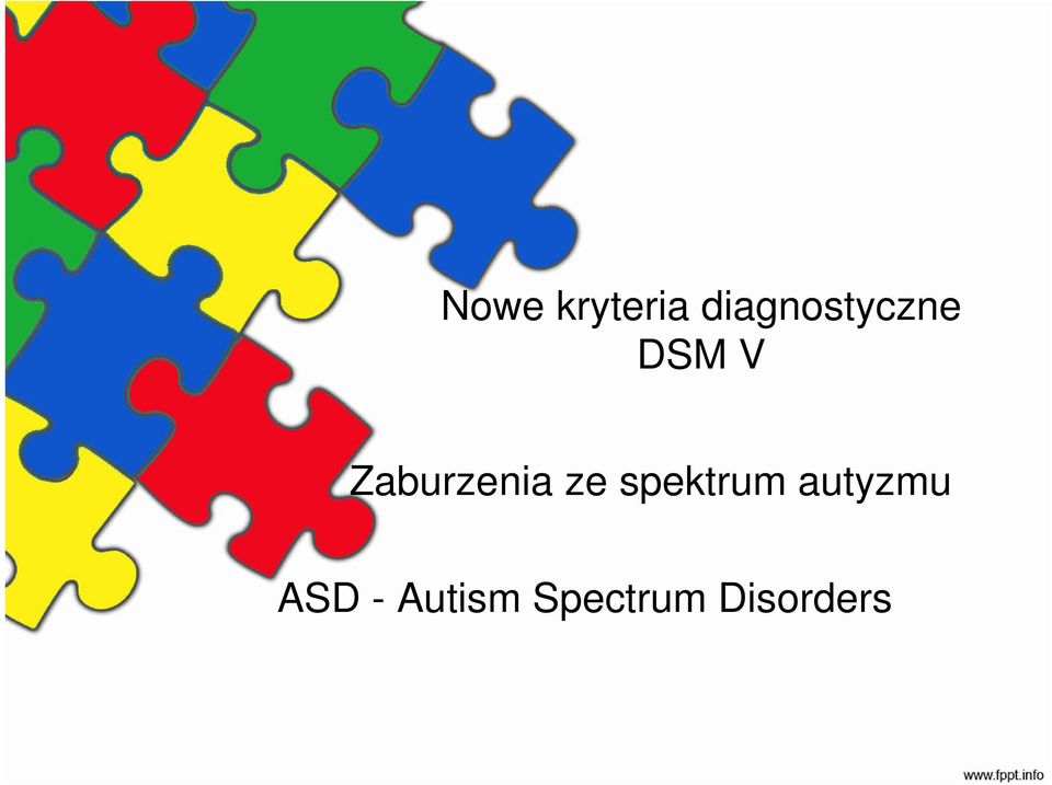 Zaburzenia ze spektrum