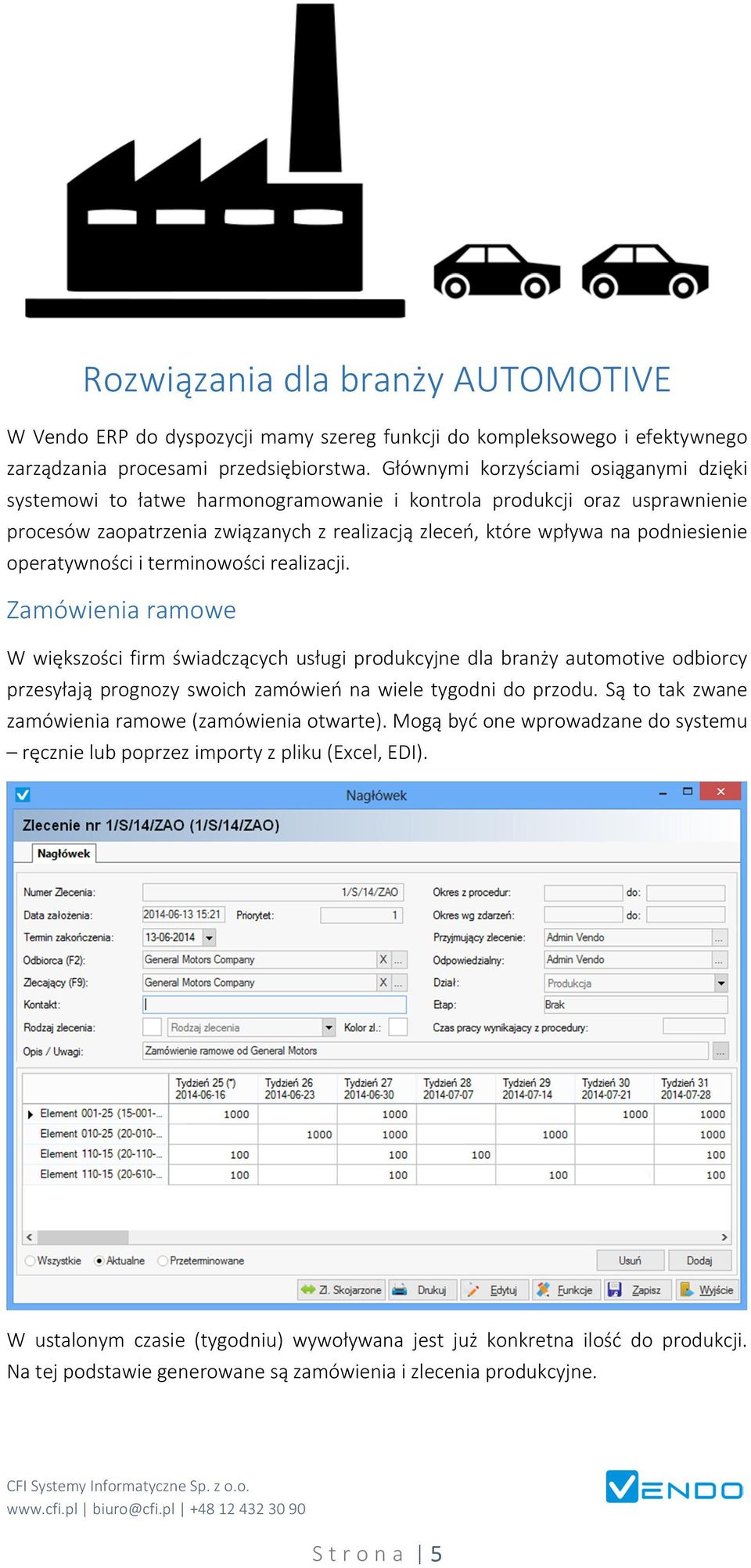 operatywności i terminowości realizacji.