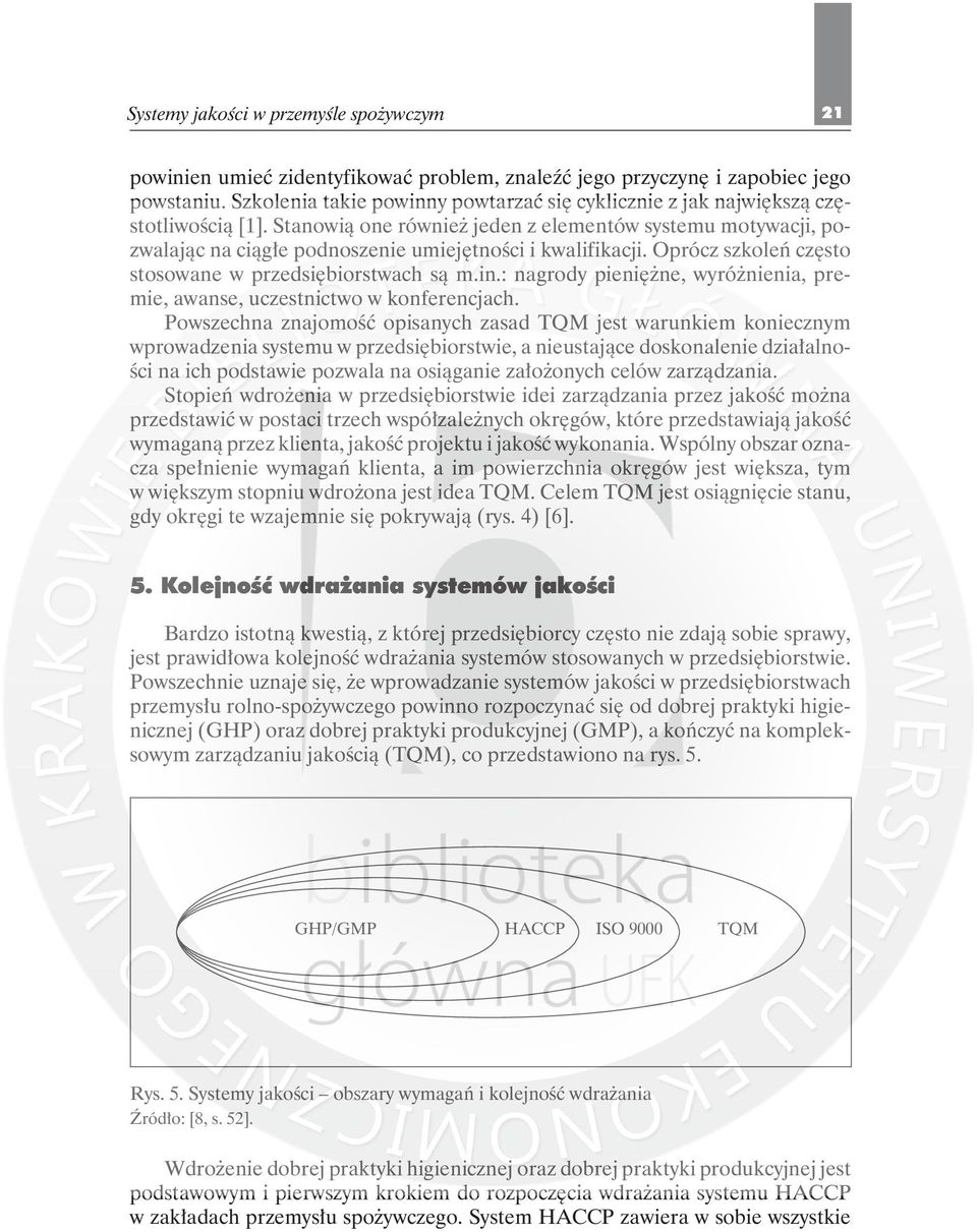 Systemy jakości w przemyśle spożywczym - PDF Darmowe pobieranie