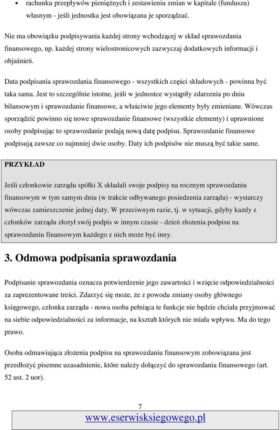 ROCZNE SPRAWOZDANIE FINANSOWE BEZ TAJEMNIC - PDF Darmowe pobieranie