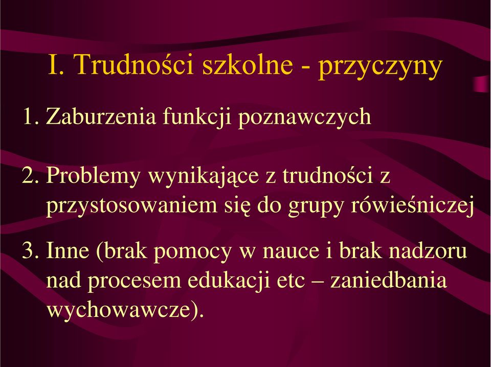 się do grupy rówieśniczej 3.