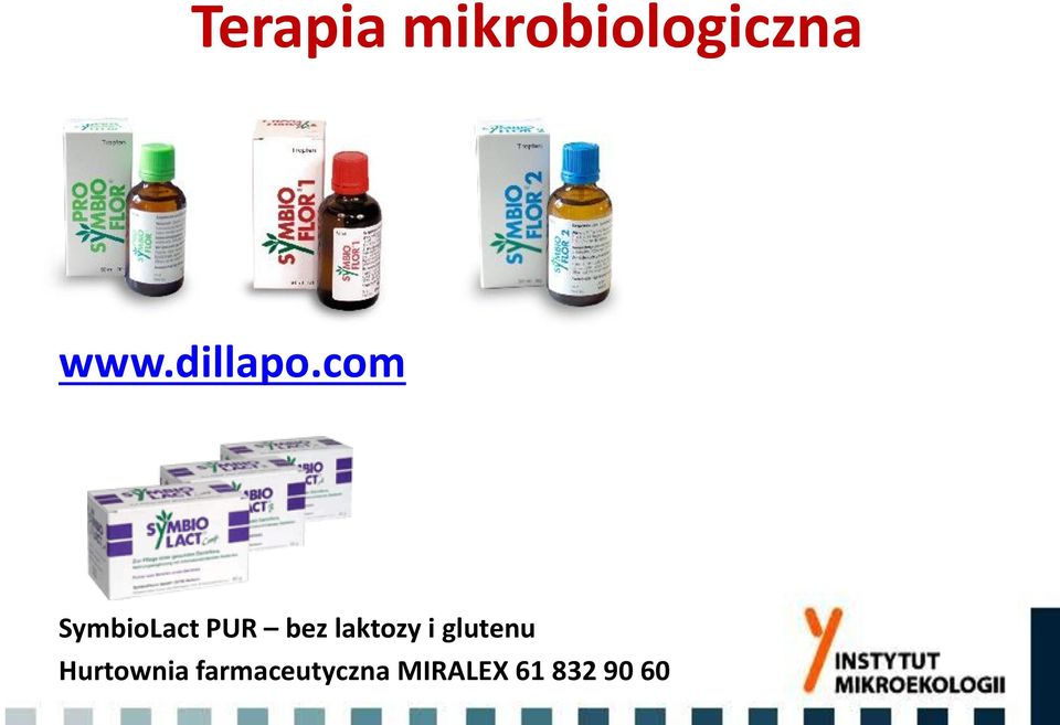 com SymbioLact PUR bez laktozy