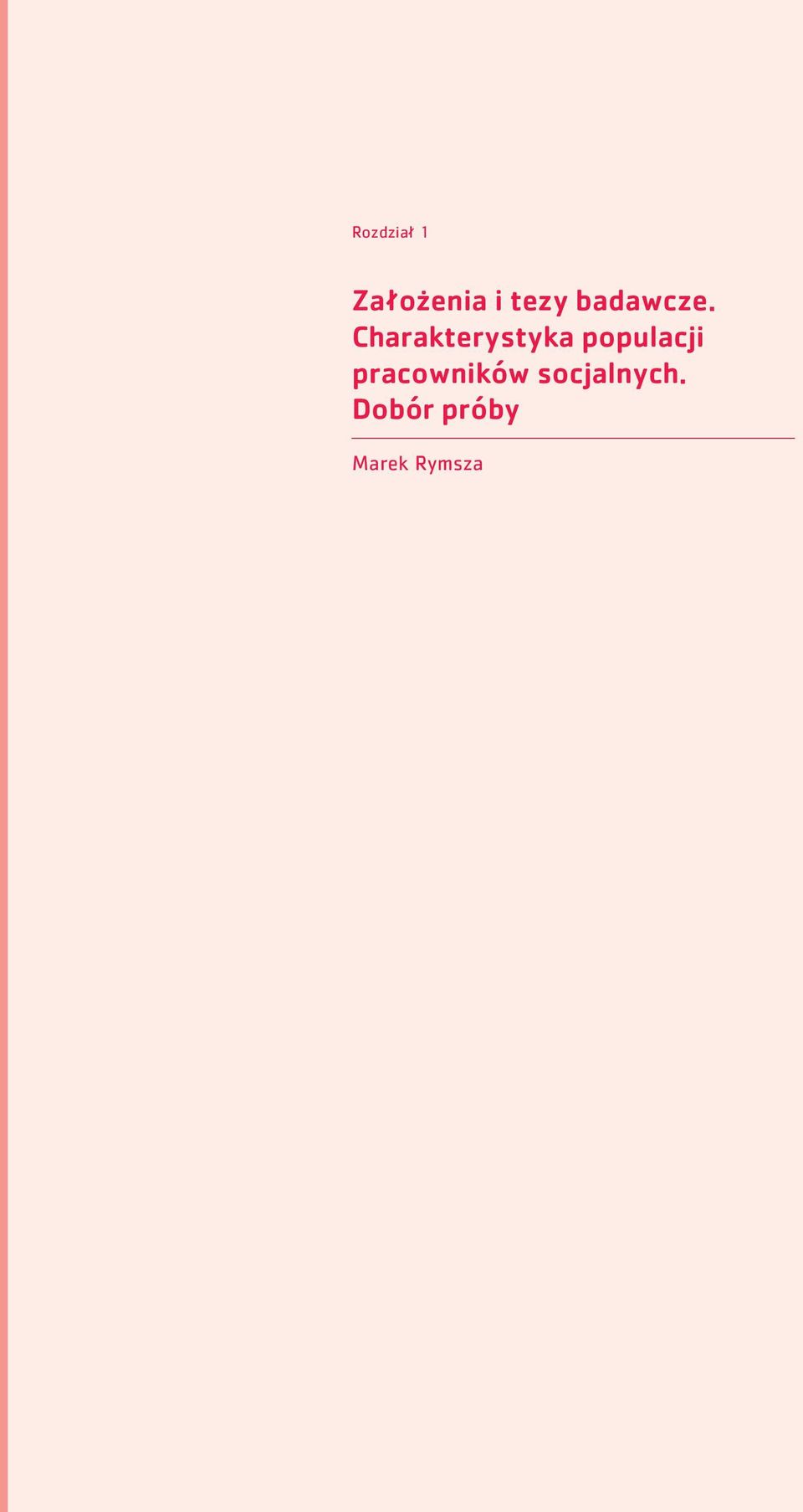 Charakterystyka populacji