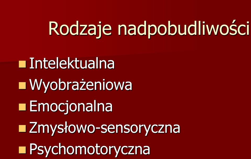 Wyobrażeniowa Emocjonalna