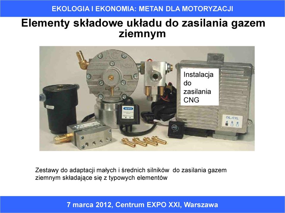 adaptacji małych i średnich silników do