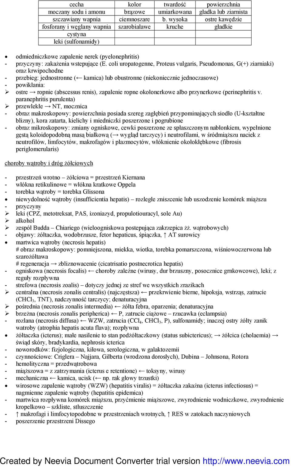 coli uropatogenne, Proteus vulgaris, Pseudomonas, G(+) ziarniaki) oraz krwipochodne - przebieg: jednostronne ( kamica) lub obustronne (niekoniecznie jednoczasowe) - powikłania: ostre ropnie