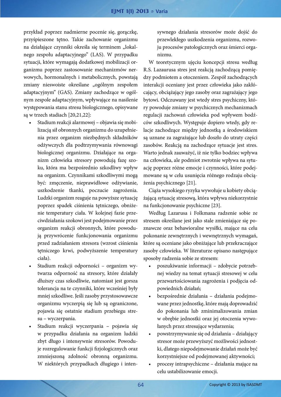 adaptacyjnym (GAS).