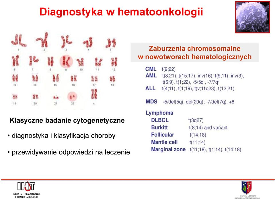 Klasyczne badanie cytogenetyczne diagnostyka i