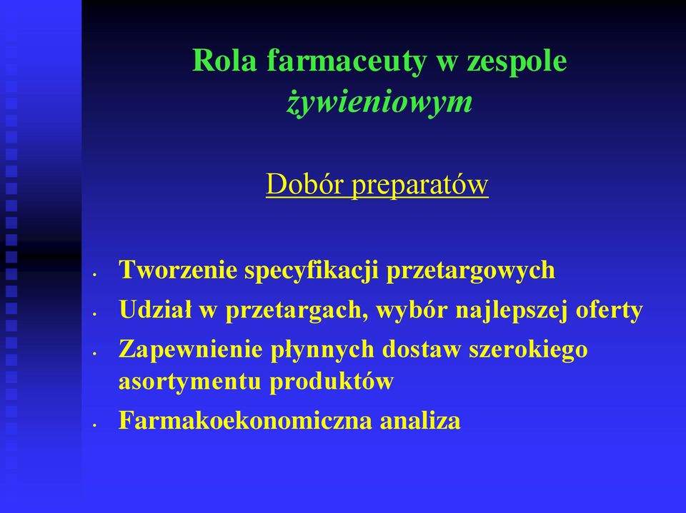 przetargach, wybór najlepszej oferty Zapewnienie