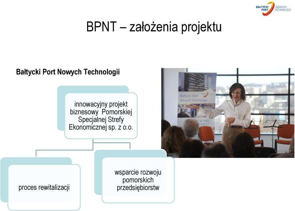 Pomorskiej Specjalnej Strefy Ekonomicznej sp. z o.