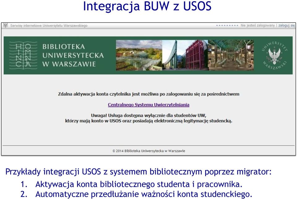 Aktywacja konta bibliotecznego studenta i