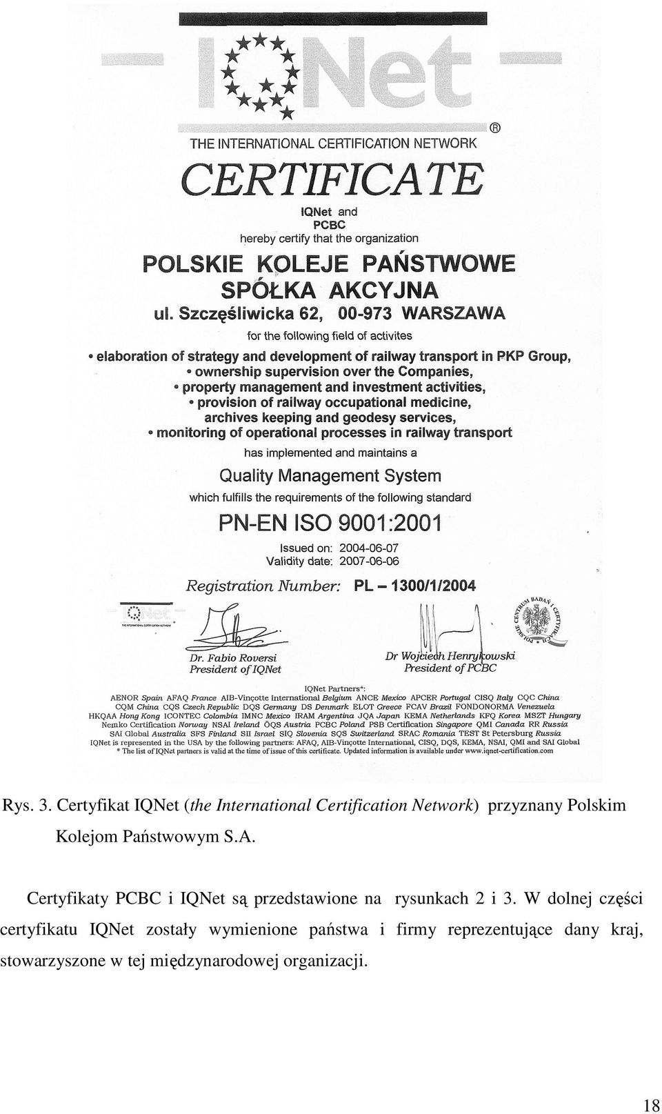 Kolejom Państwowym S.A.