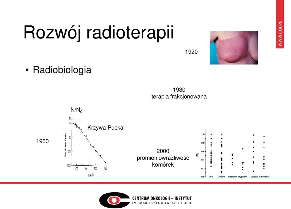 frakcjonowana N/N 0 Krzywa