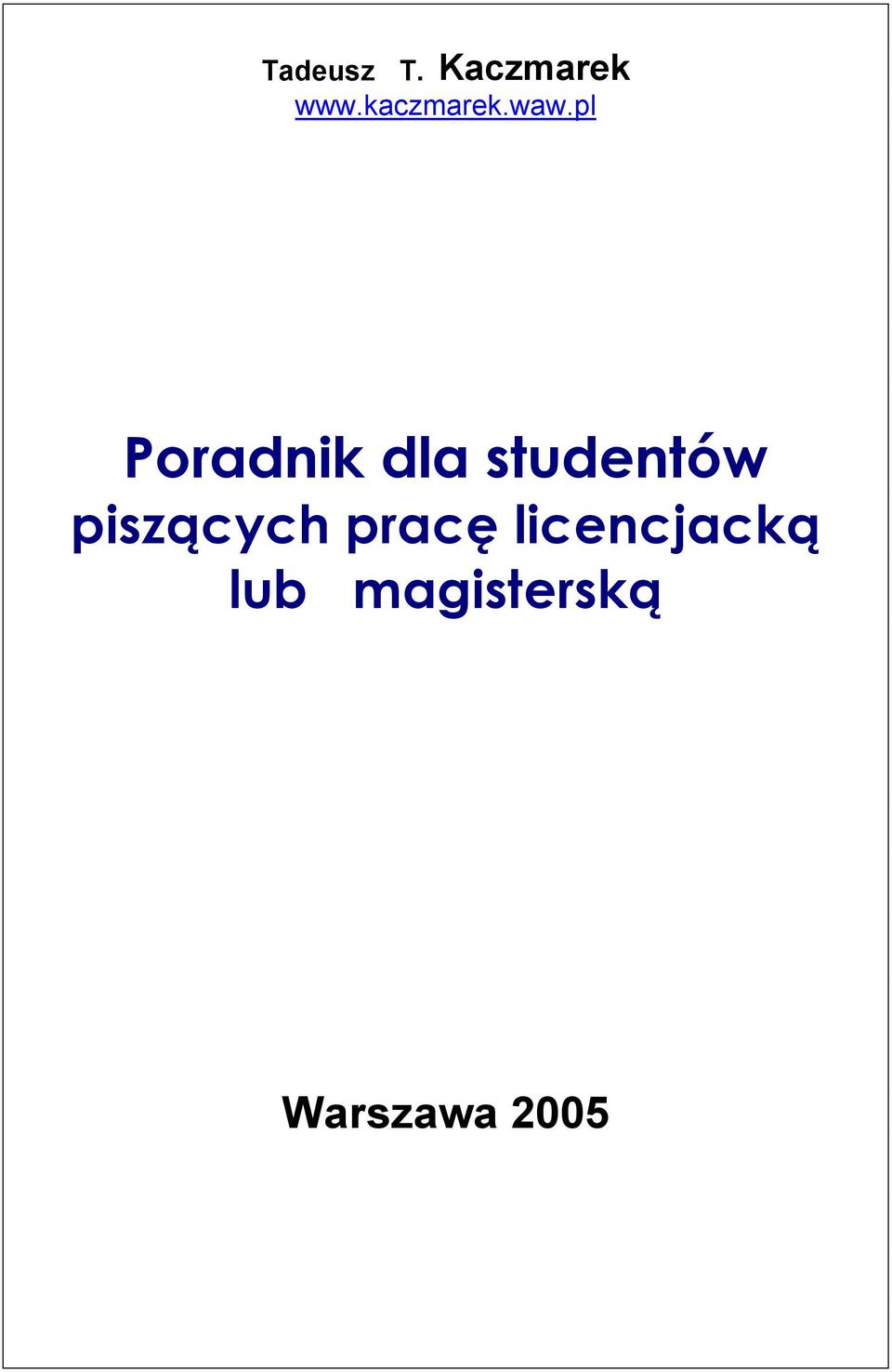 pl Poradnik dla studentów