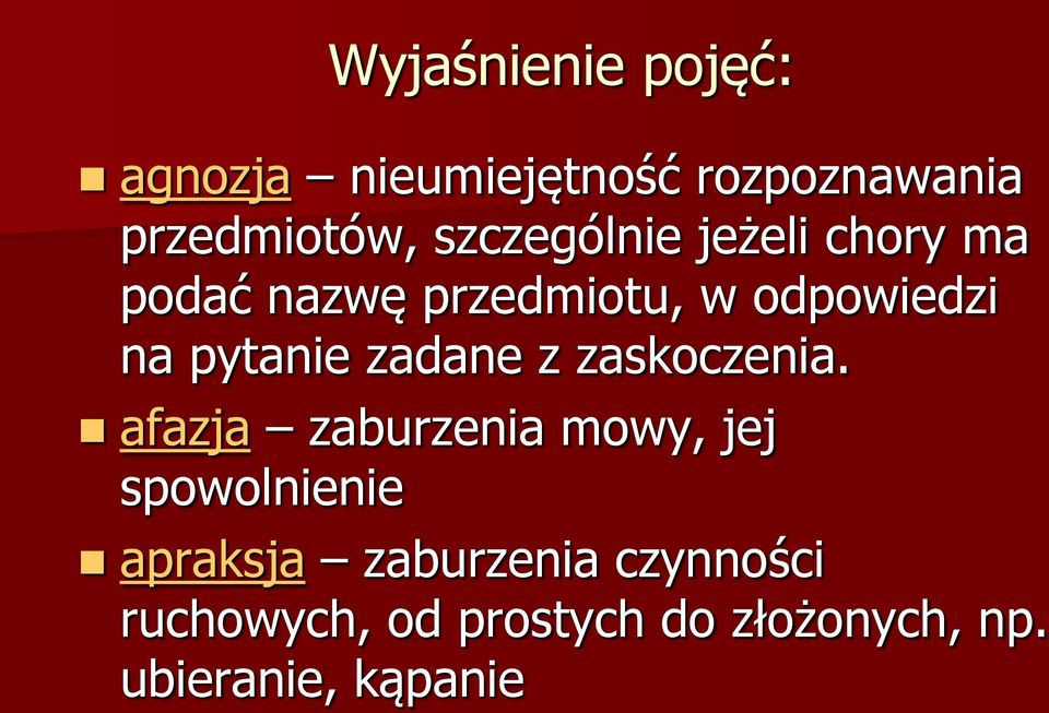 pytanie zadane z zaskoczenia.