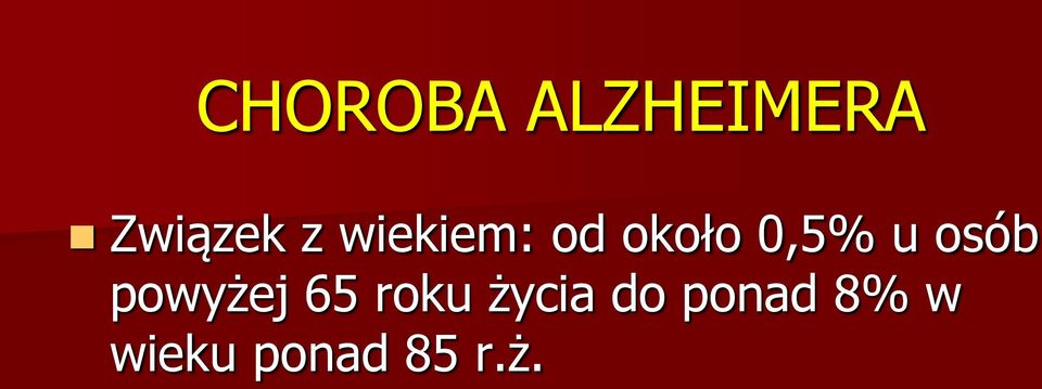 osób powyżej 65 roku życia