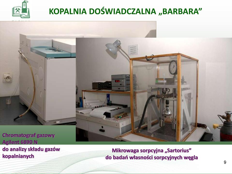 kopalnianych Mikrowaga sorpcyjna