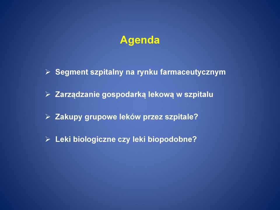 lekową w szpitalu Zakupy grupowe leków