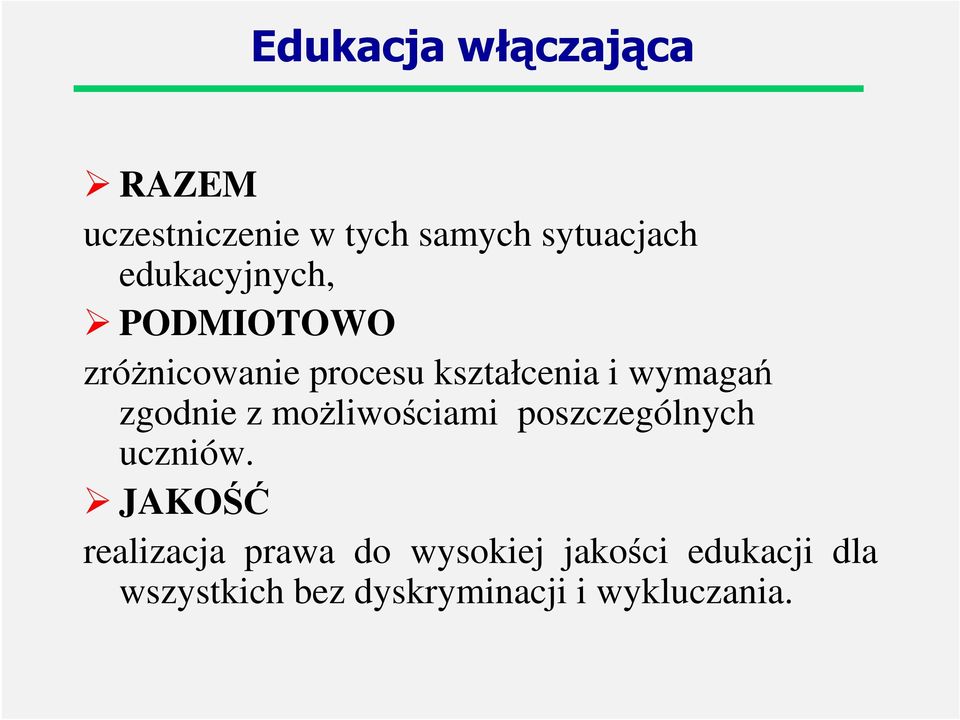 zgodnie z możliwościami poszczególnych uczniów.