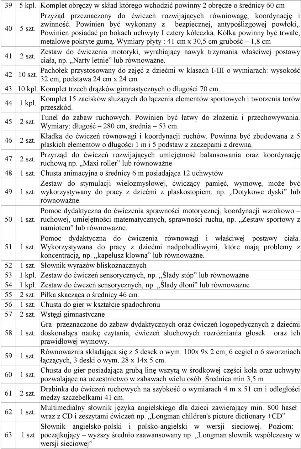 Wymiary płyty : 41 cm x 30,5 cm grubość 1,8 cm Zestaw do ćwiczenia motoryki, wyrabiający nawyk trzymania właściwej postawy ciała, np. Narty letnie lub.