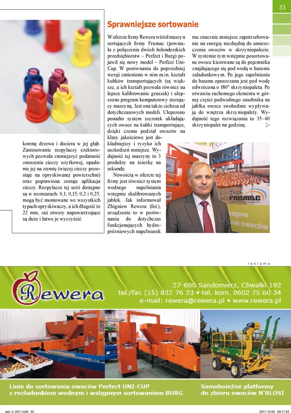 aplikacja cieczy.